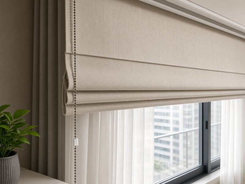 Roman blinds at Pancraccom Atelier